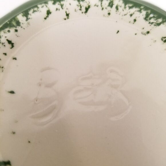 Signed B&B ceramic two piece dip chiller crock set cocktails EUC - Picture 7 of 8